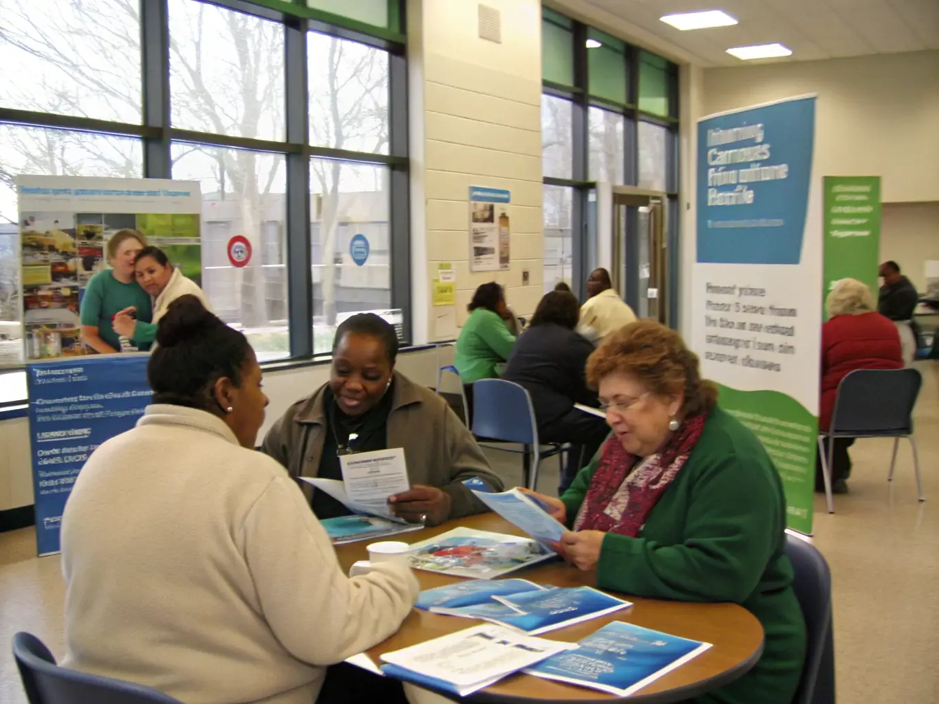 A resource coordinator assisting a family in accessing necessary services and support, highlighting the importance of resourcefulness and advocacy at GAPAS.